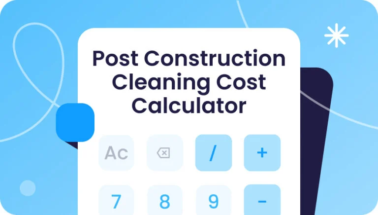  post construction cleaning calculator