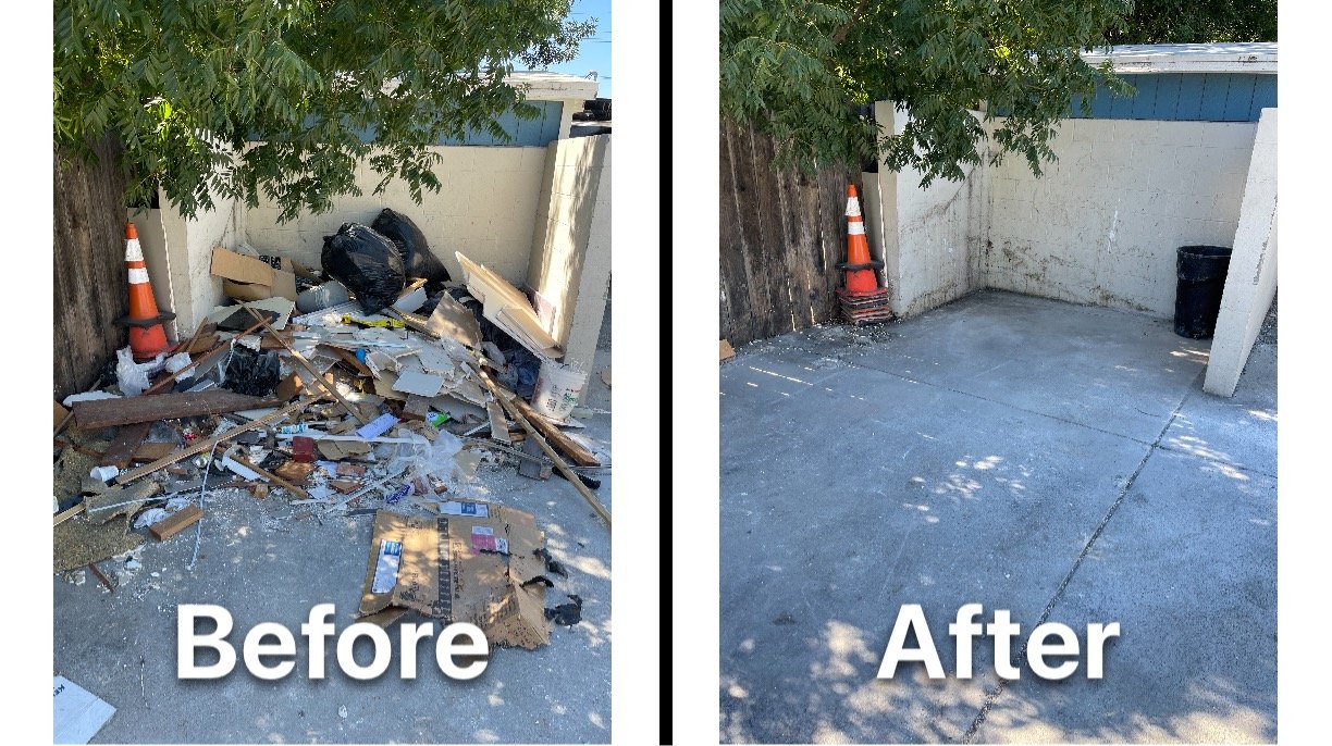 construction debris cleanup and removal